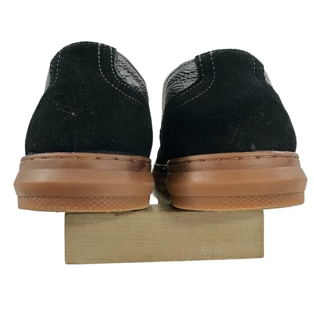 Arkbird Wingtip Black Leather/Suede Oxfords Men’s Size 9